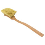 Kotflügelbürste, gebogener Stiel, Fibre